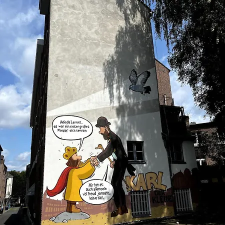 Daire Charmante Altbaumaisonette Naehe Hauptbahnhof Aachen