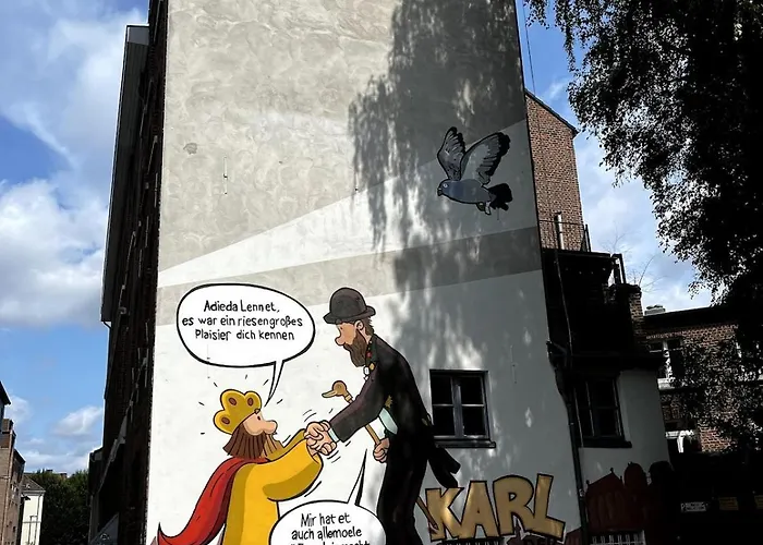 Appartement Charmante Altbaumaisonette Naehe Hauptbahnhof Aix-la-Chapelle